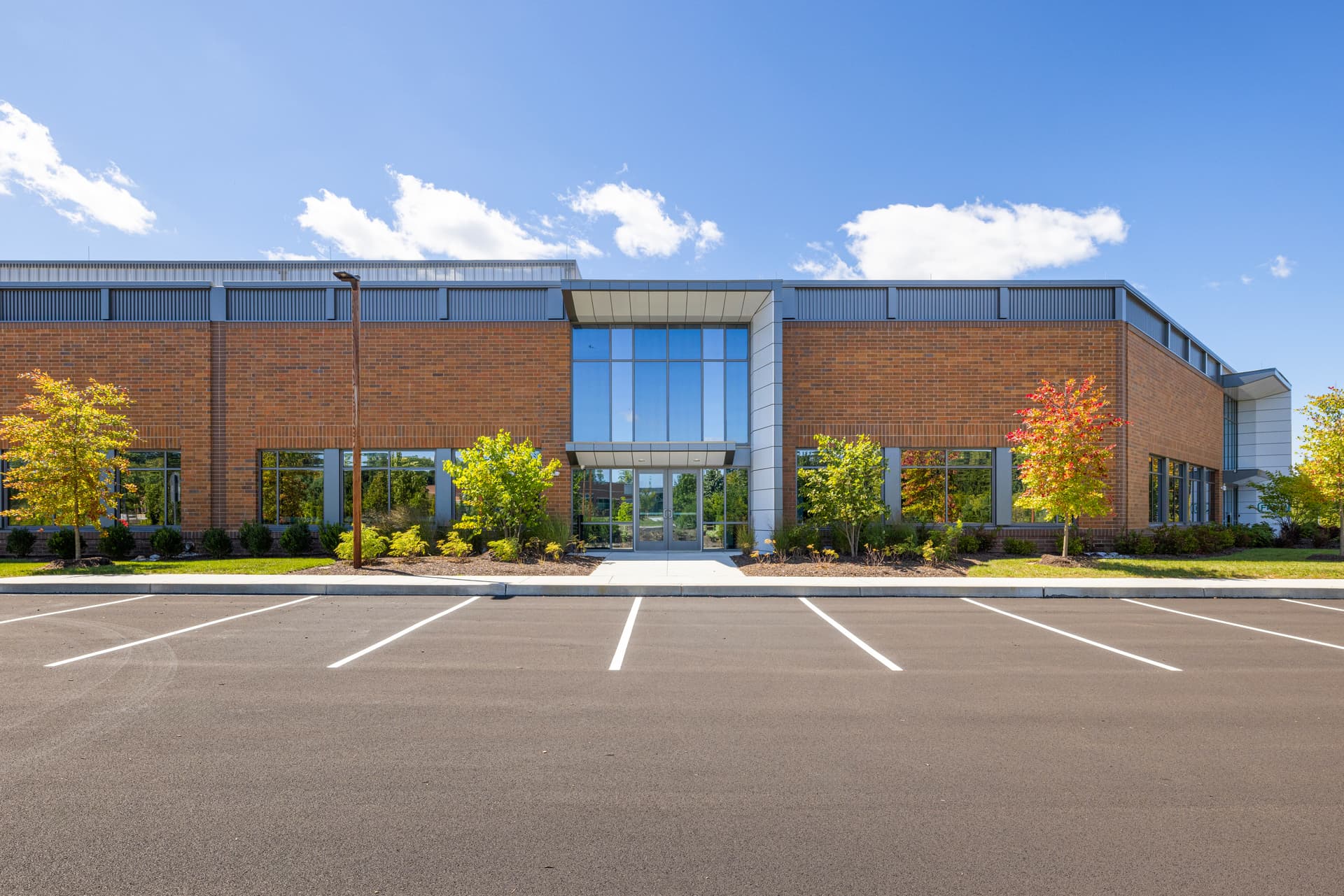 Commercial building exterior
