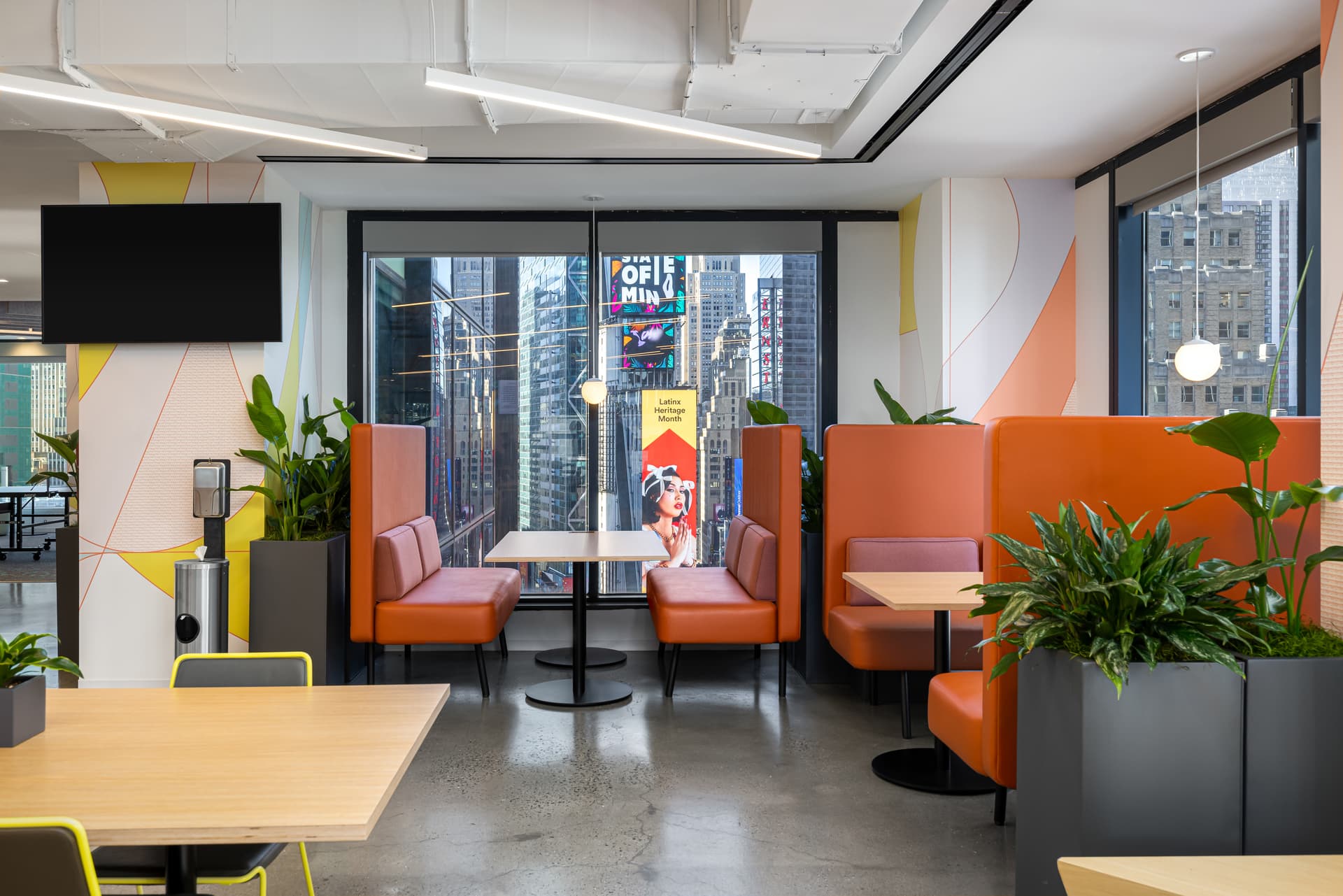Corporate lounge seating