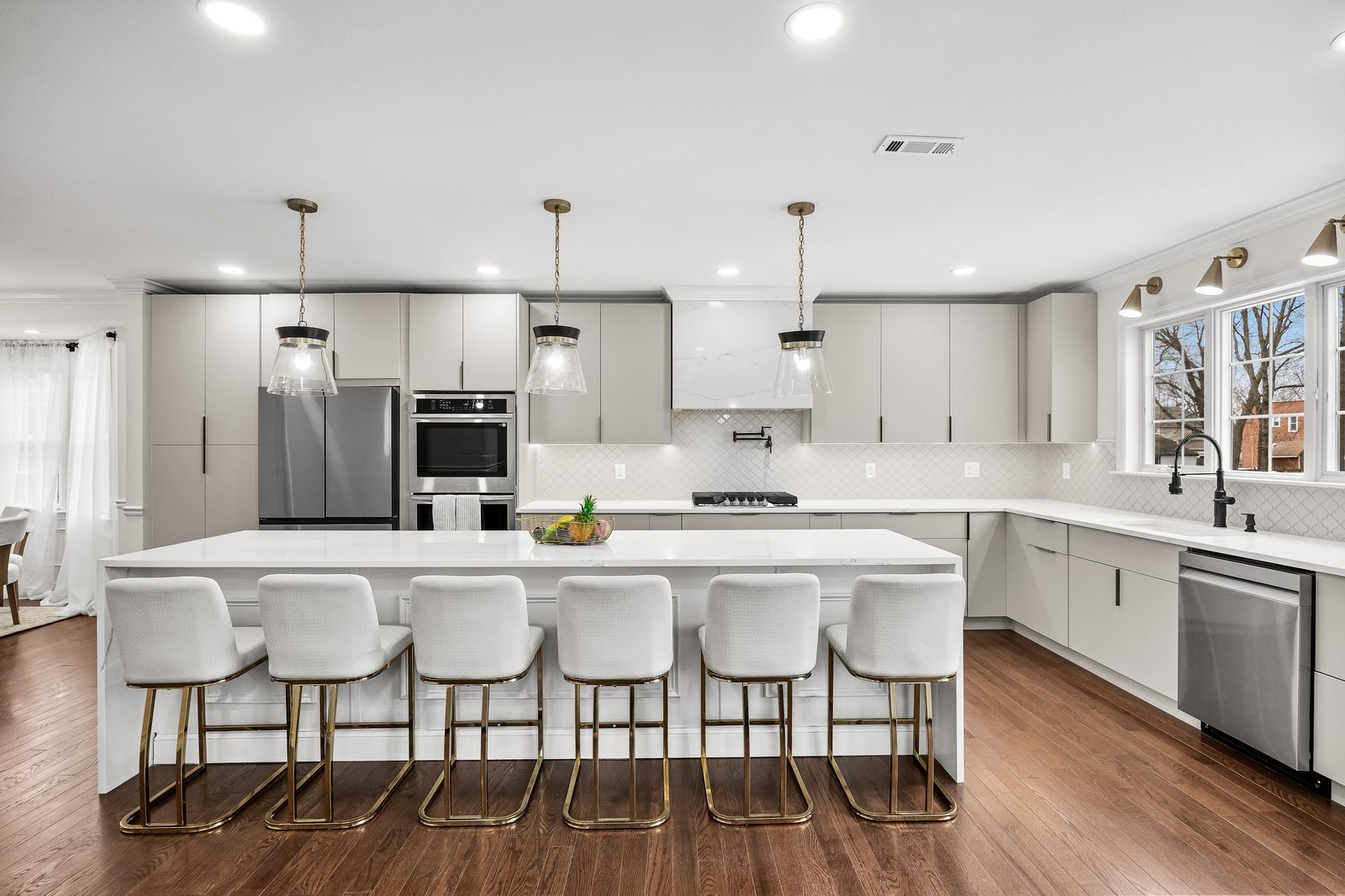 White kitchen, Haddon Township NJ